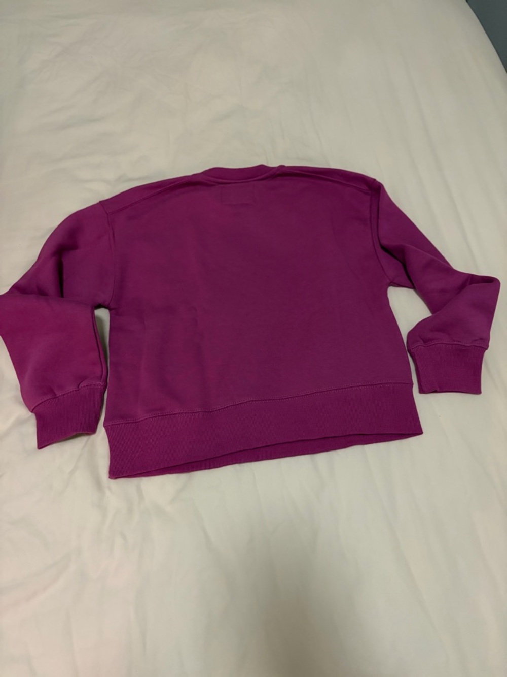 Zara Raspberry Crewneck Sweatshirt - Picture 4 of 4